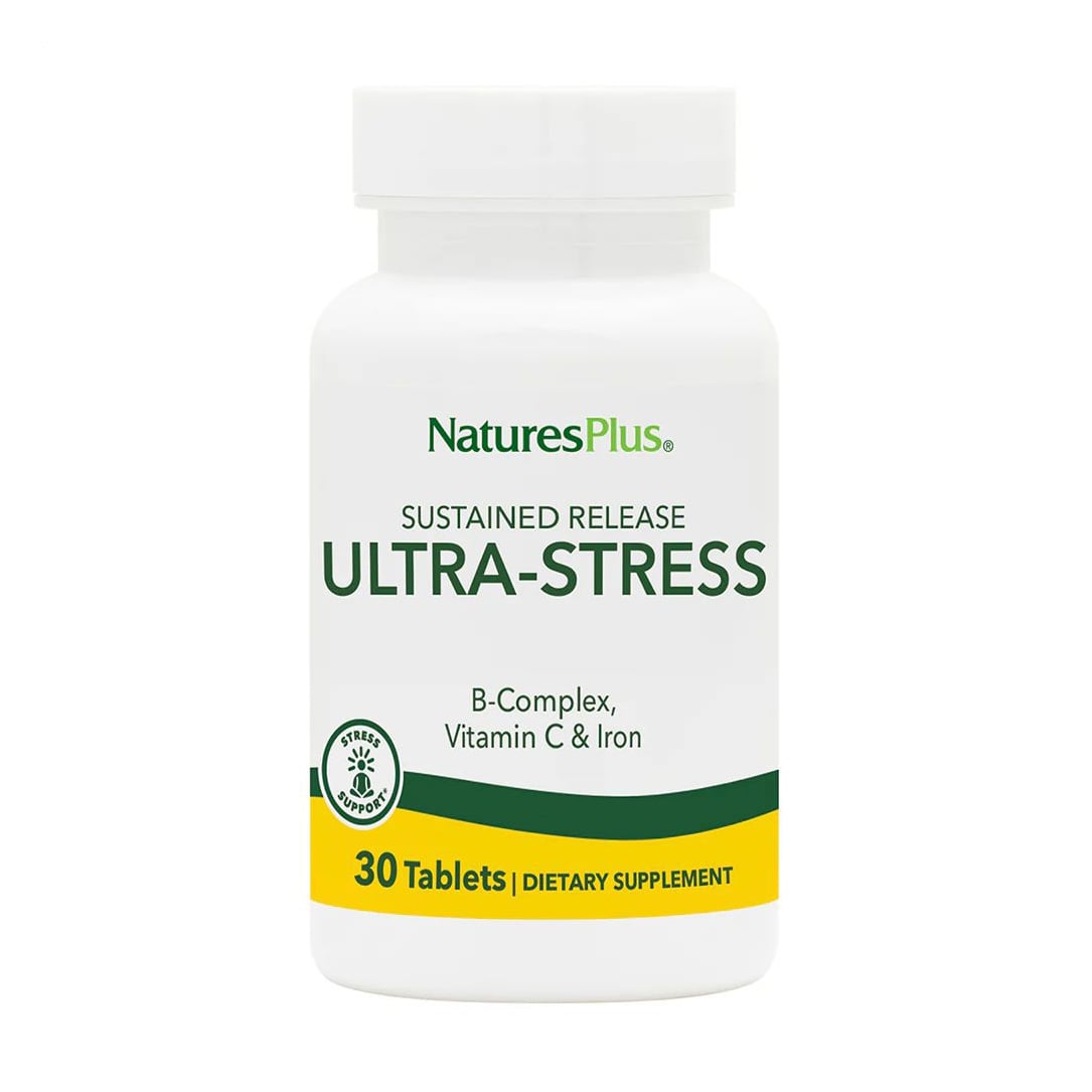 Комплекс при подолання стресу NaturesPlus Ultra Stress з залізом, 30 таблеток